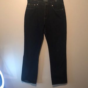 Women’s LRL Lauren Straight Leg DarkWash High Rise Jeans